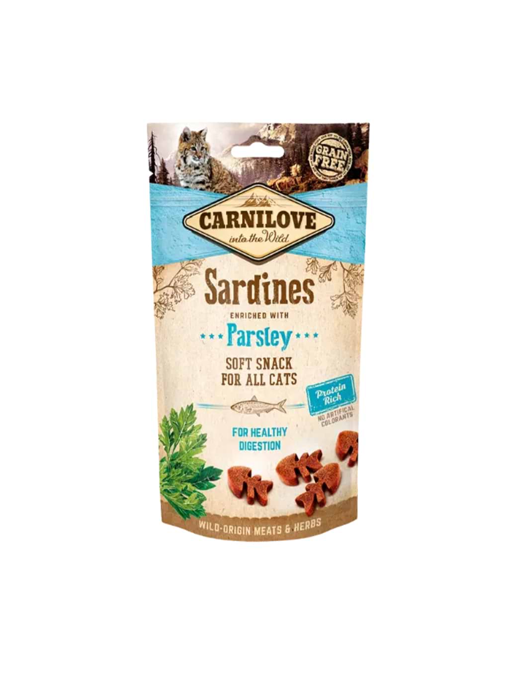 Carnilove Sardines Enriched with Parsley Soft Cat Treats