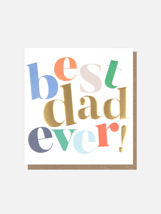 Caroline Gardner Best Dad Ever Father's Day Card