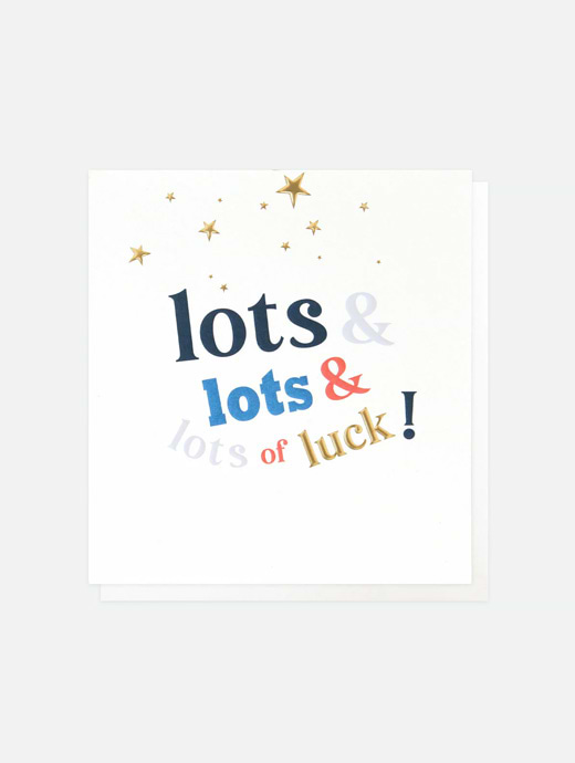 Caroline Gardner Lots and Lots of Luck Card