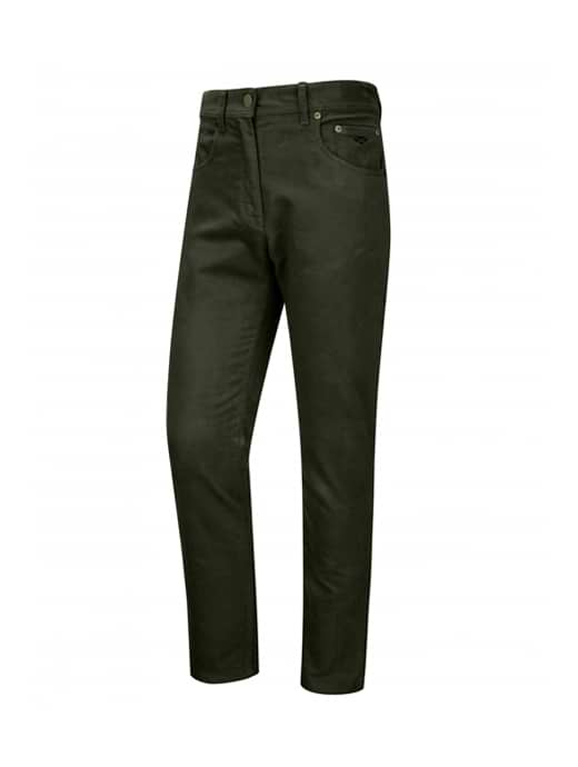 Hoggs Of Fife Men's Carrick Moleskin Jean Olive