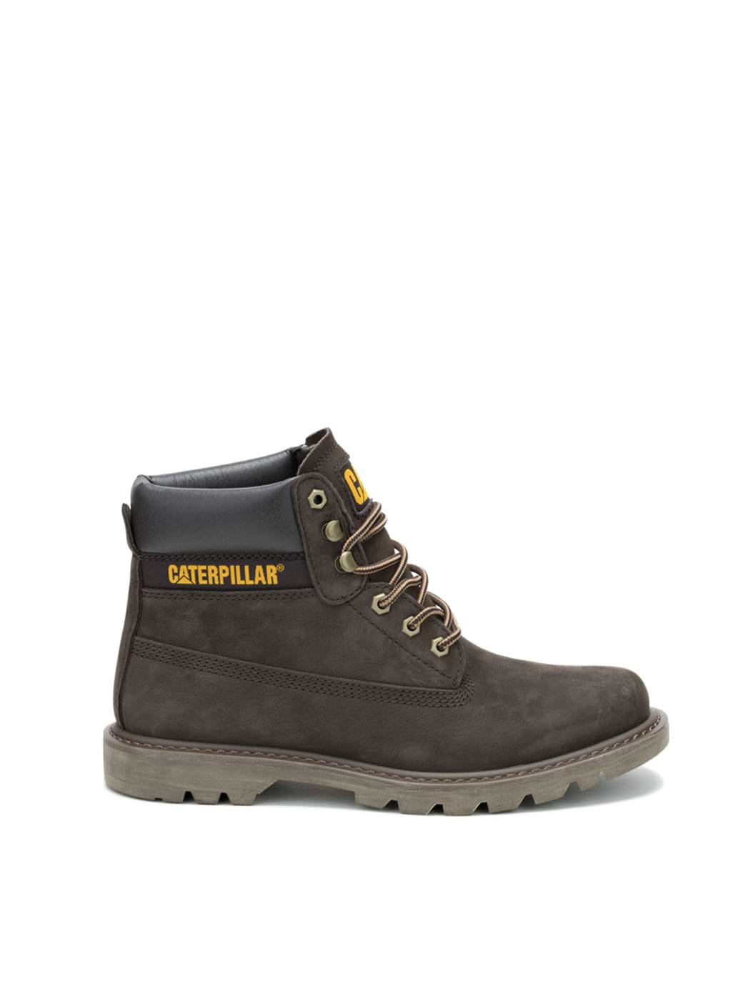 Bottines Colorado Pour Homme Cat Footwear - Cuir - Semelle Caoutchouc - Tige 14cm - Style Robuste Et Confortable