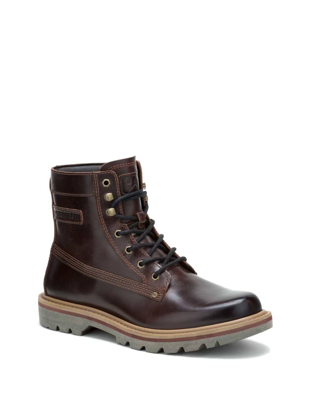 CAT Men's Colorado Grader WP Leather Boots Brown