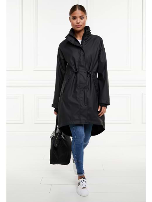 Holland Cooper Chartwell Rain Parka Black