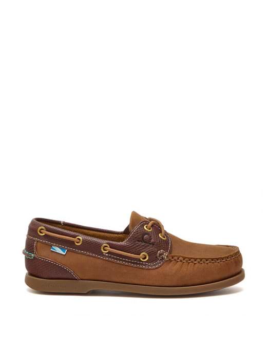 Chatham Bermuda Lady II G2 Boat Shoe Walnut/Brown 