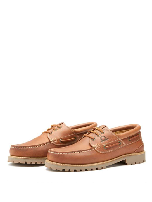 Chatham Men's Sperrin Boat Shoe Tan