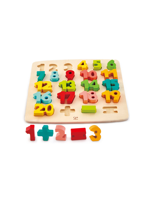 Hape Chunky Number Math Puzzle