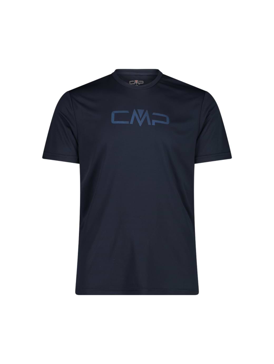 CMP Round Neck T-Shirt With CMP Logo Blue