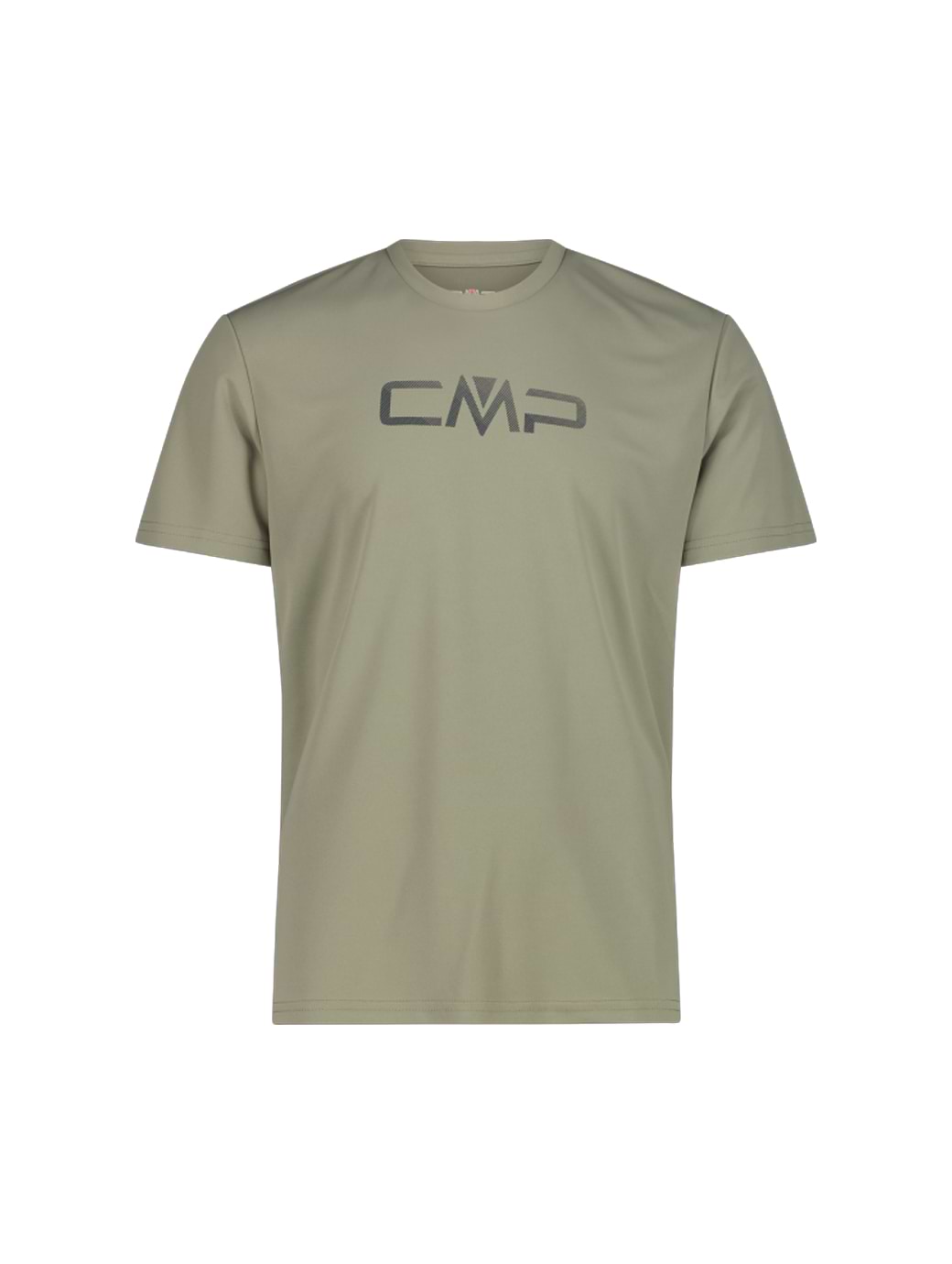 CMP Round Neck T-Shirt With CMP Logo Sage