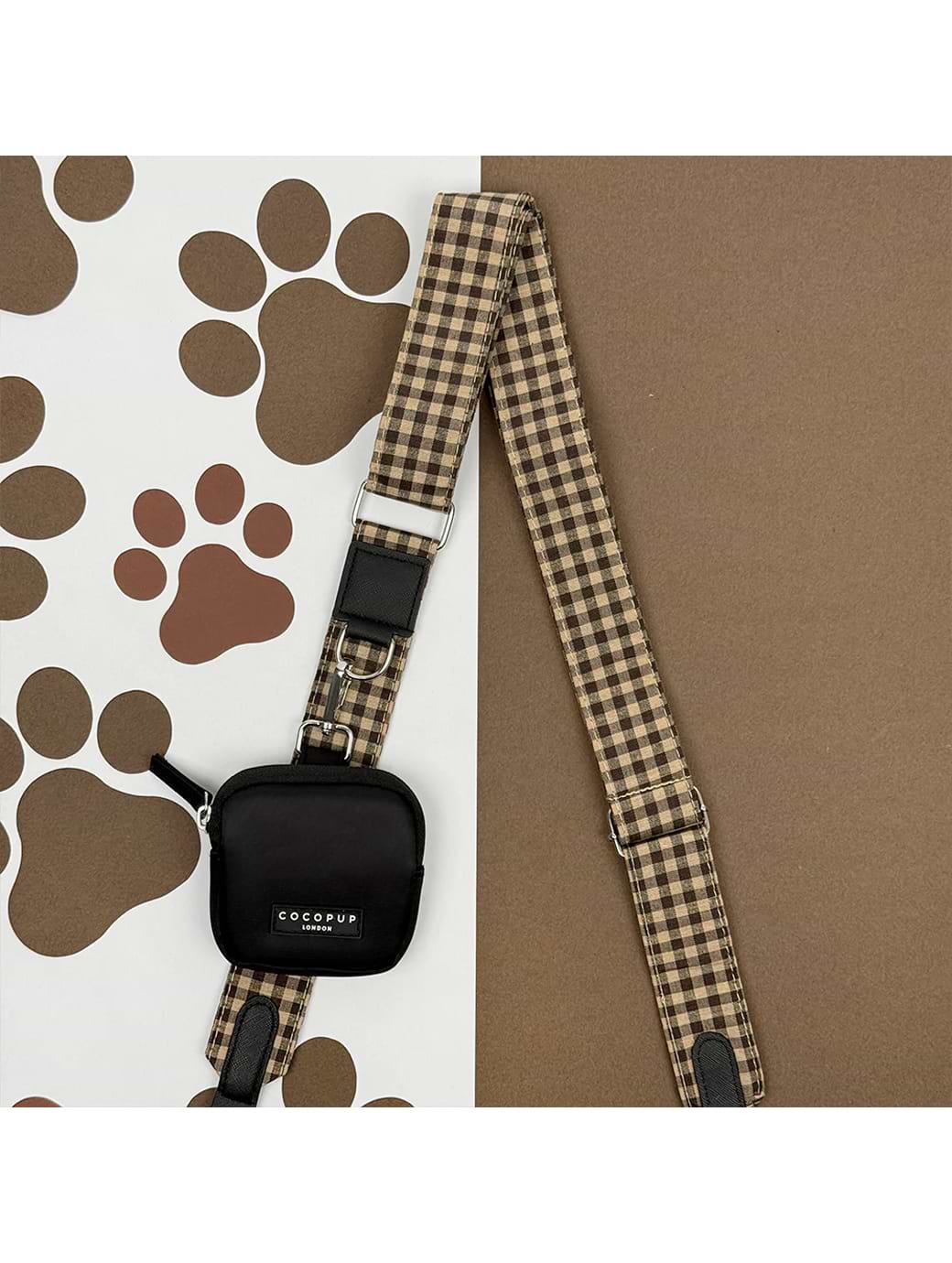 Cocopup London Bag Strap Cotswold Check