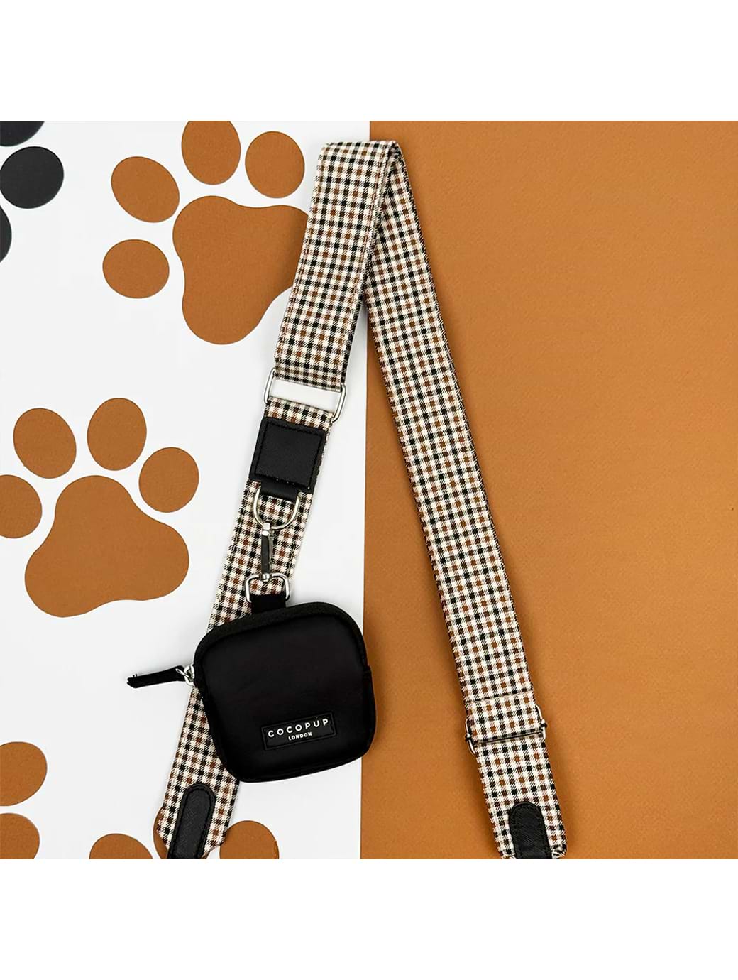 Cocopup London Bag Strap Heritage Check