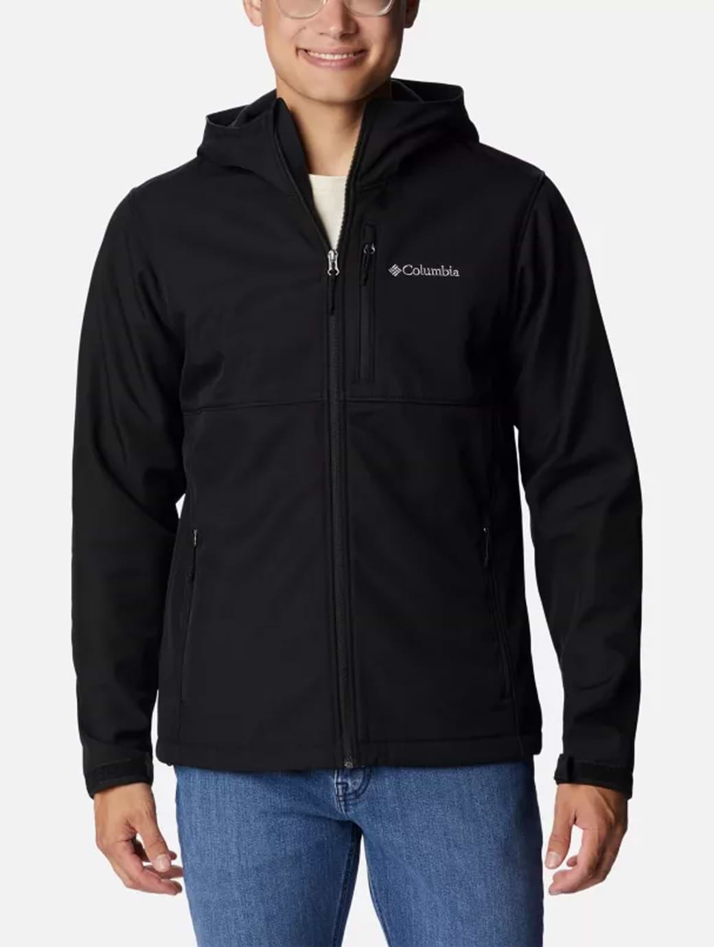 Columbia Men s Ascender II Hooded Softshell Jacket Black