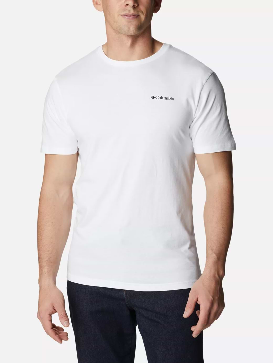 Columbia Men's Barton Springs Short Sleeve Graphic Tee White