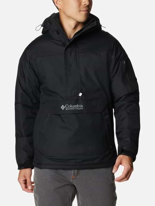 Columbia Men s Challenger Pullover Jacket Black