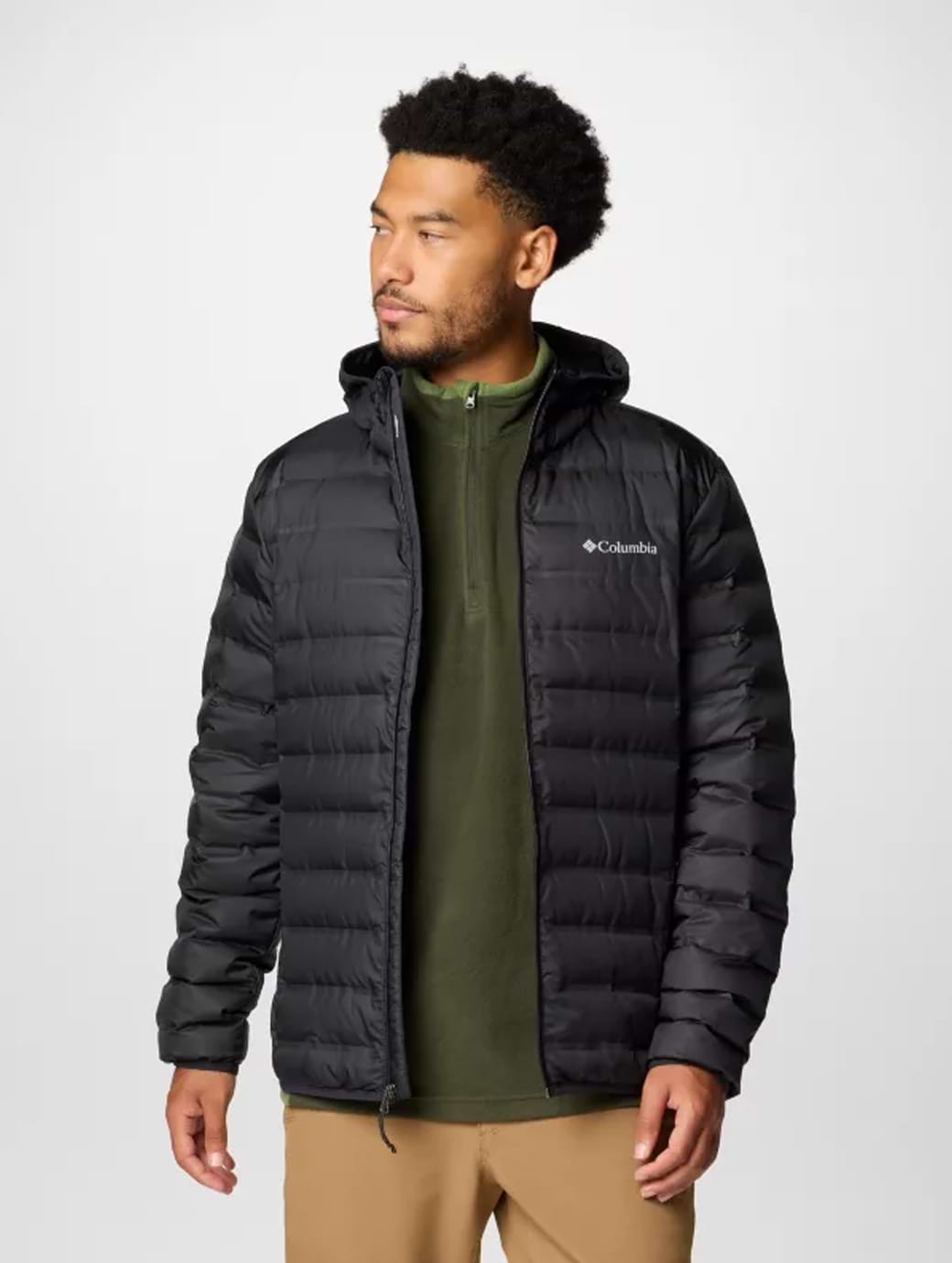 Columbia Men s Lake 22 II Down Hooded Jacket Black