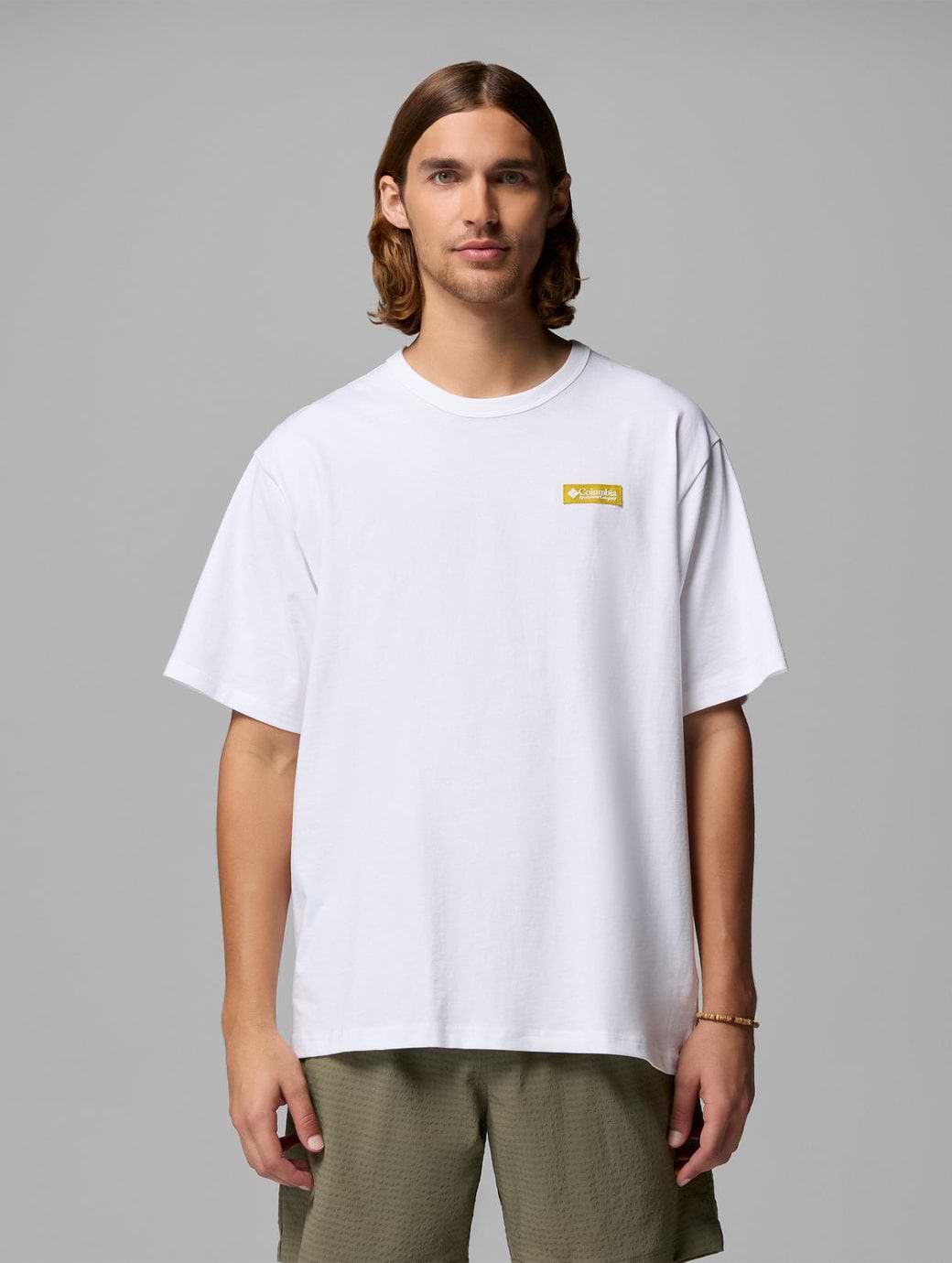 Columbia Men's Heavyweight Iconic Tee White