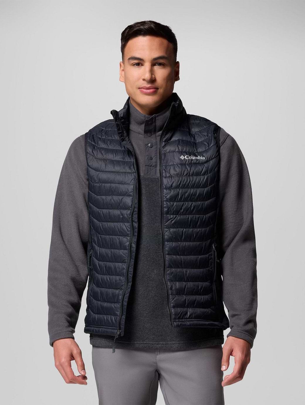 Columbia Men's Powder Pass Hybrid Vest Black