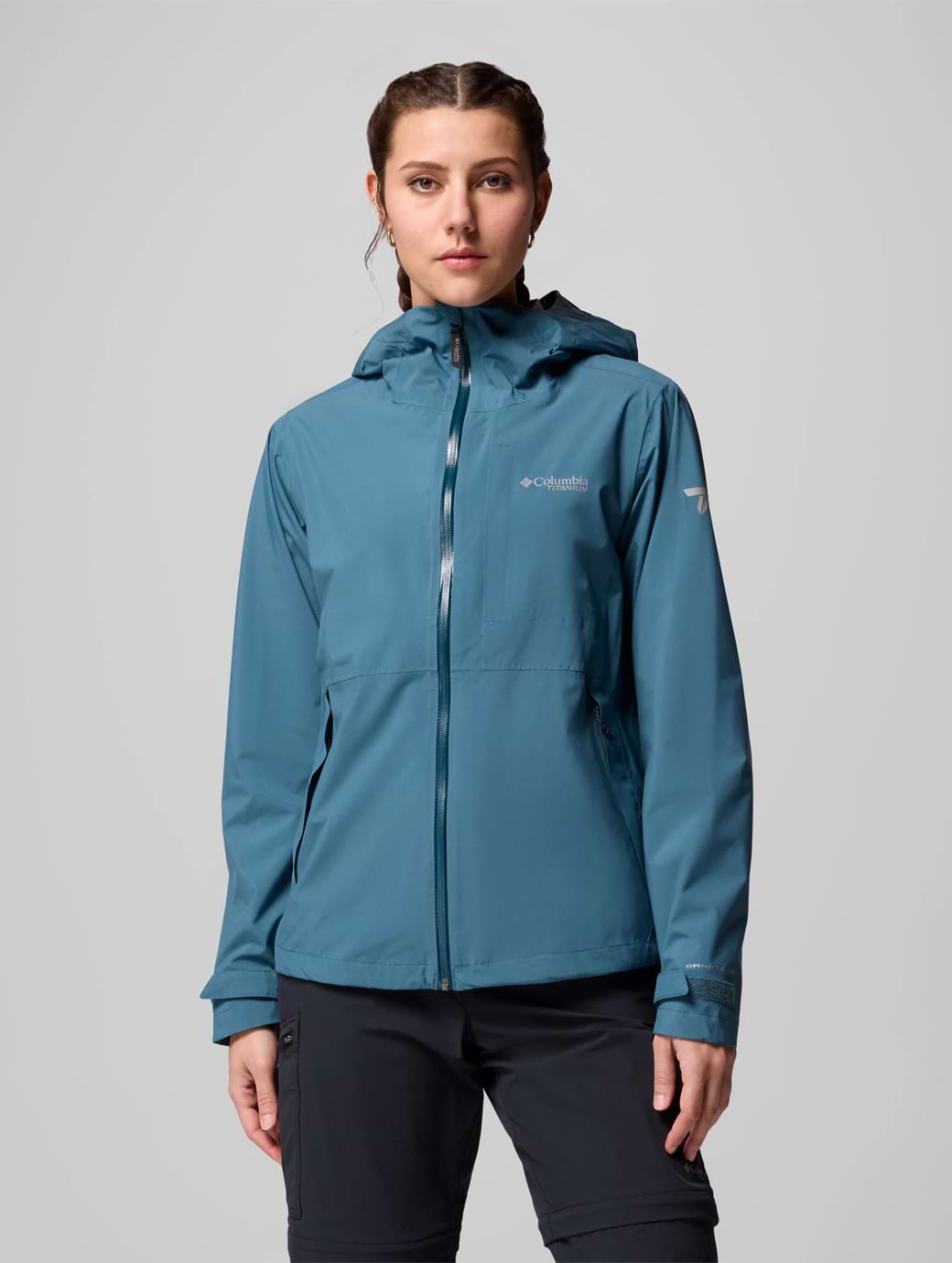 Columbia Women's Ampli-Dry II Shell Jacket Everblue
