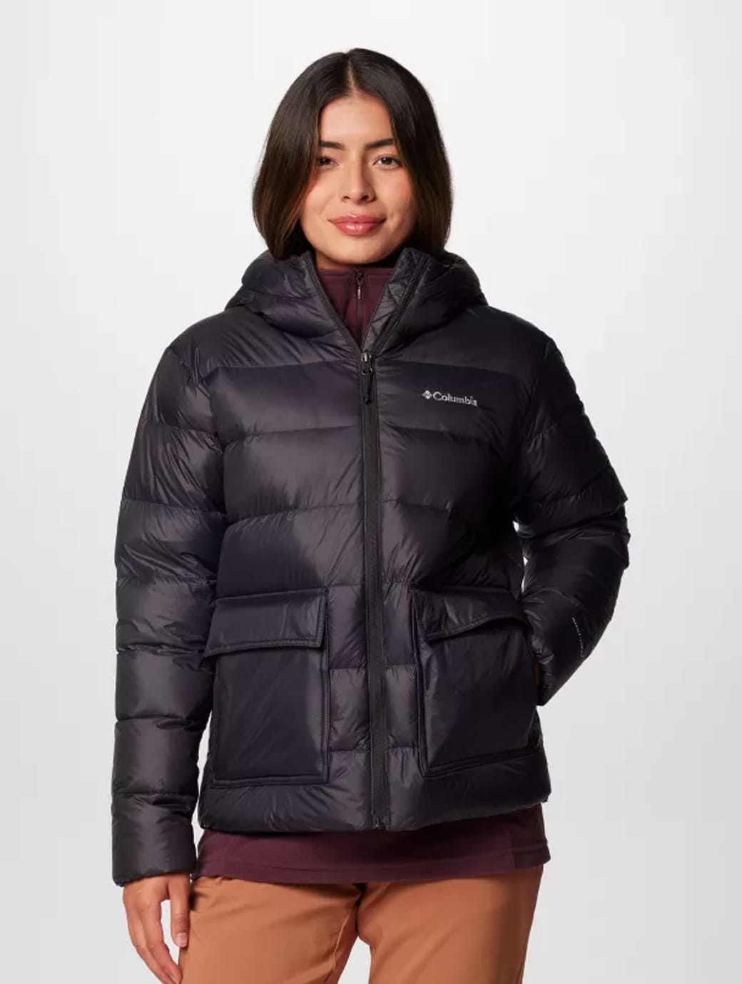 Columbia Women's Harmony Falls™ Hooded Down Jacket Black