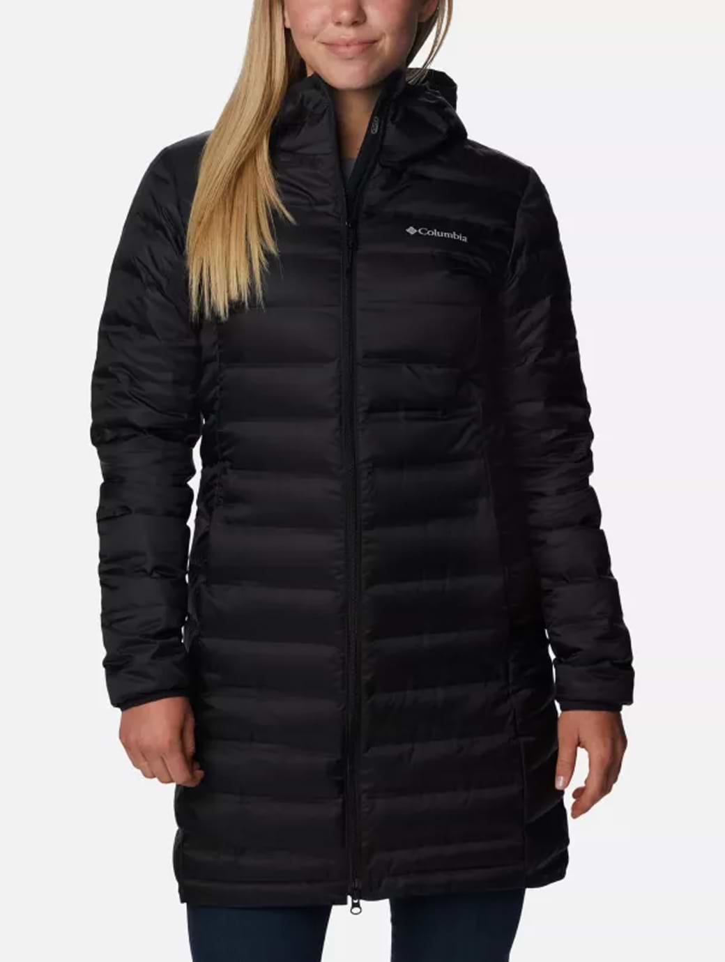 Columbia Women's Lake 22™ II Down Long Hooded Jacket Black
