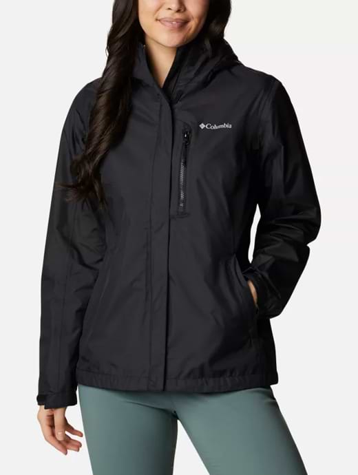 Columbia Women s Pouring Adventure Jacket Black