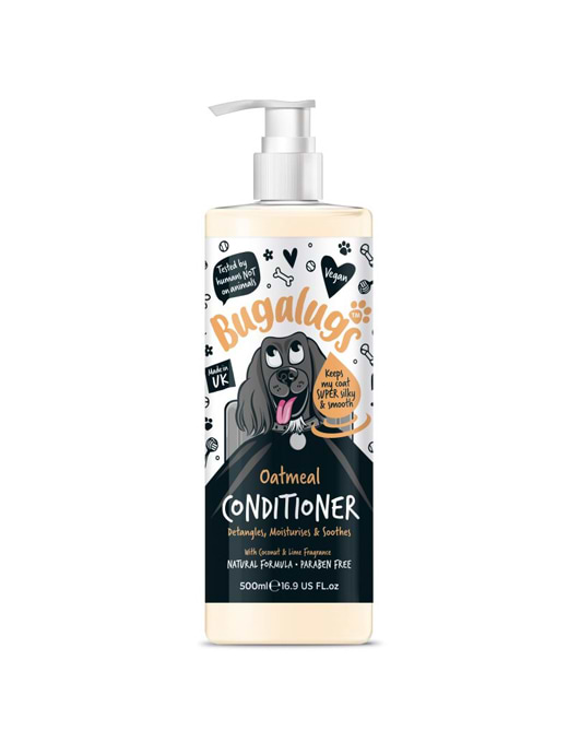 Bugalugs Oatmeal Dog Conditioner with Coconut and Lime 500ml 