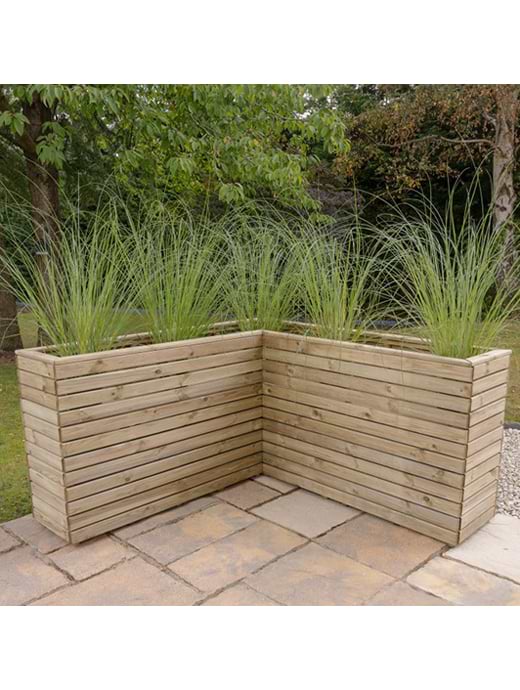 Forest Garden Linear Corner Planter 160cm