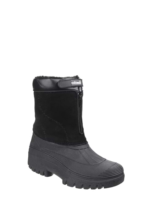 Cotswold Women's Venture Waterproof Winter Boot Black 