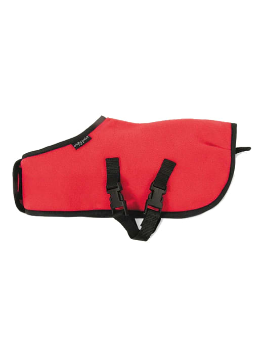 Crafty Ponies Fleece Rug Red