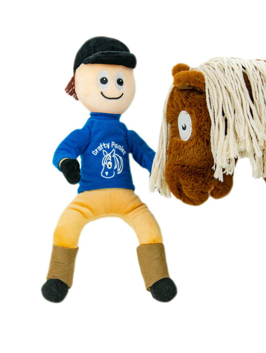 Crafty Ponies Rider Harry (Blue)