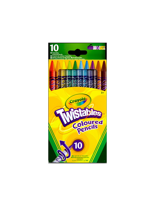 Crayola 10 Twistable Pencils
