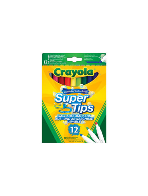 Crayola 12 Bright Supertips
