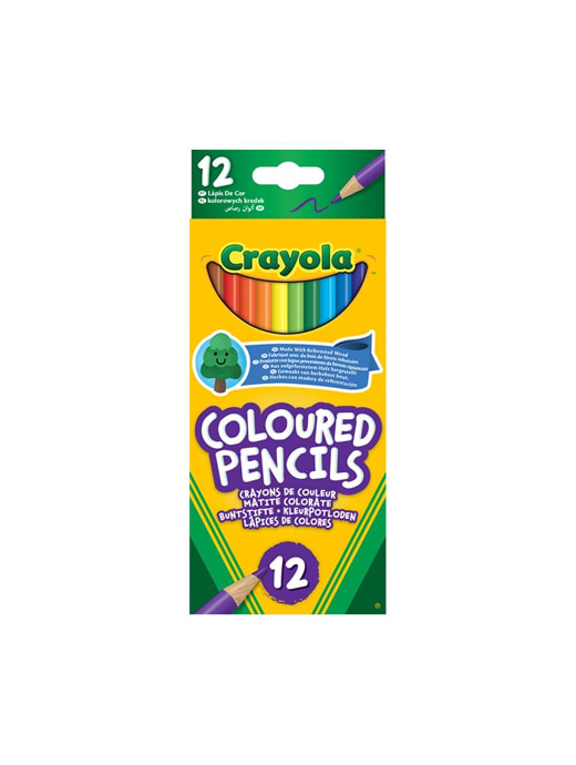 Crayola 12 Coloured Eco Pencils