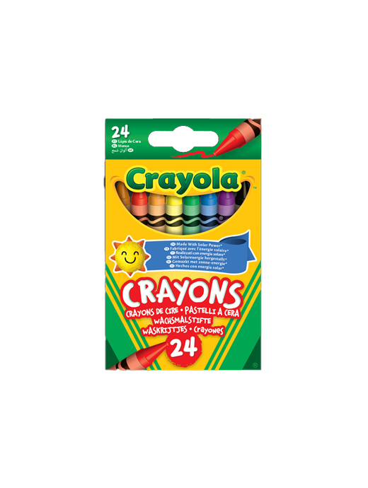 Crayola 24 Eco Assorted Crayons