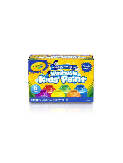 Crayola 6 Washable Kids Paint