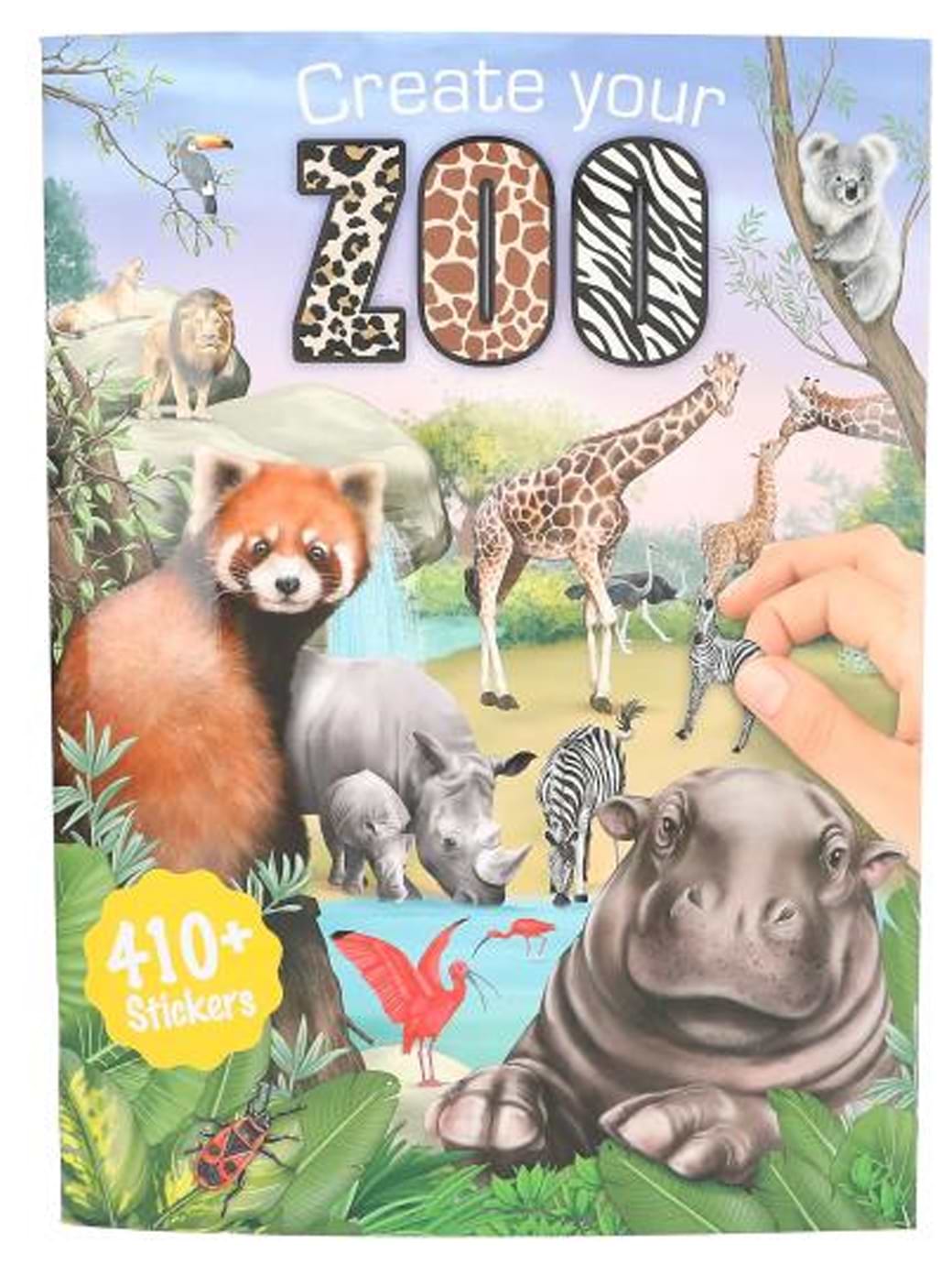 Create Your ZOO Colouring Book