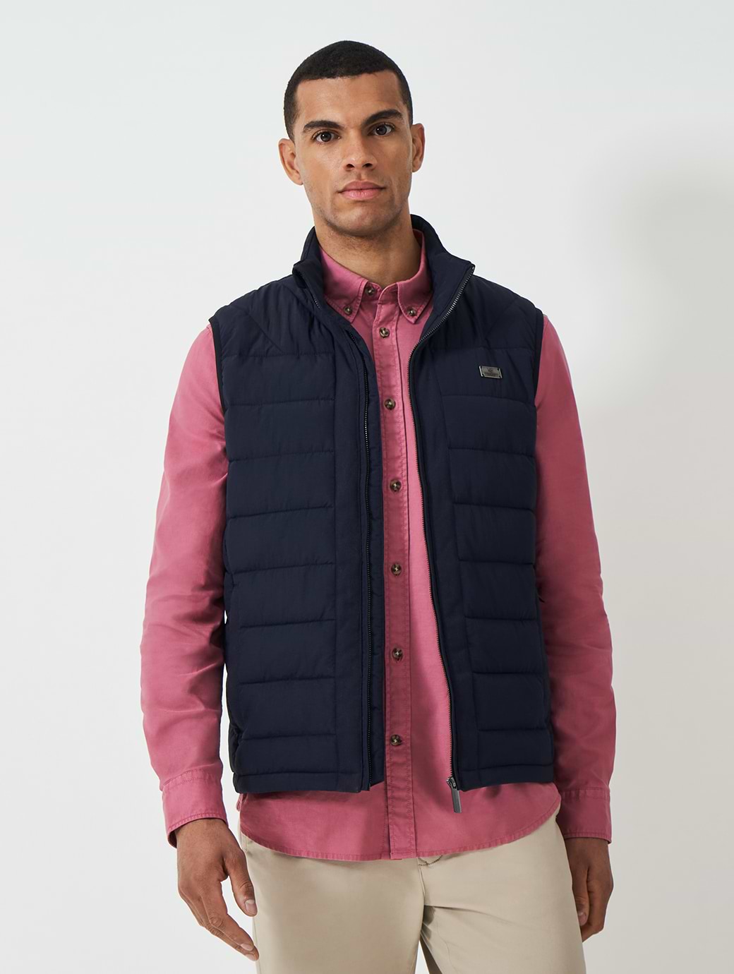 Crew Clothing Men's Bramham Gilet Heritage Dark Navy