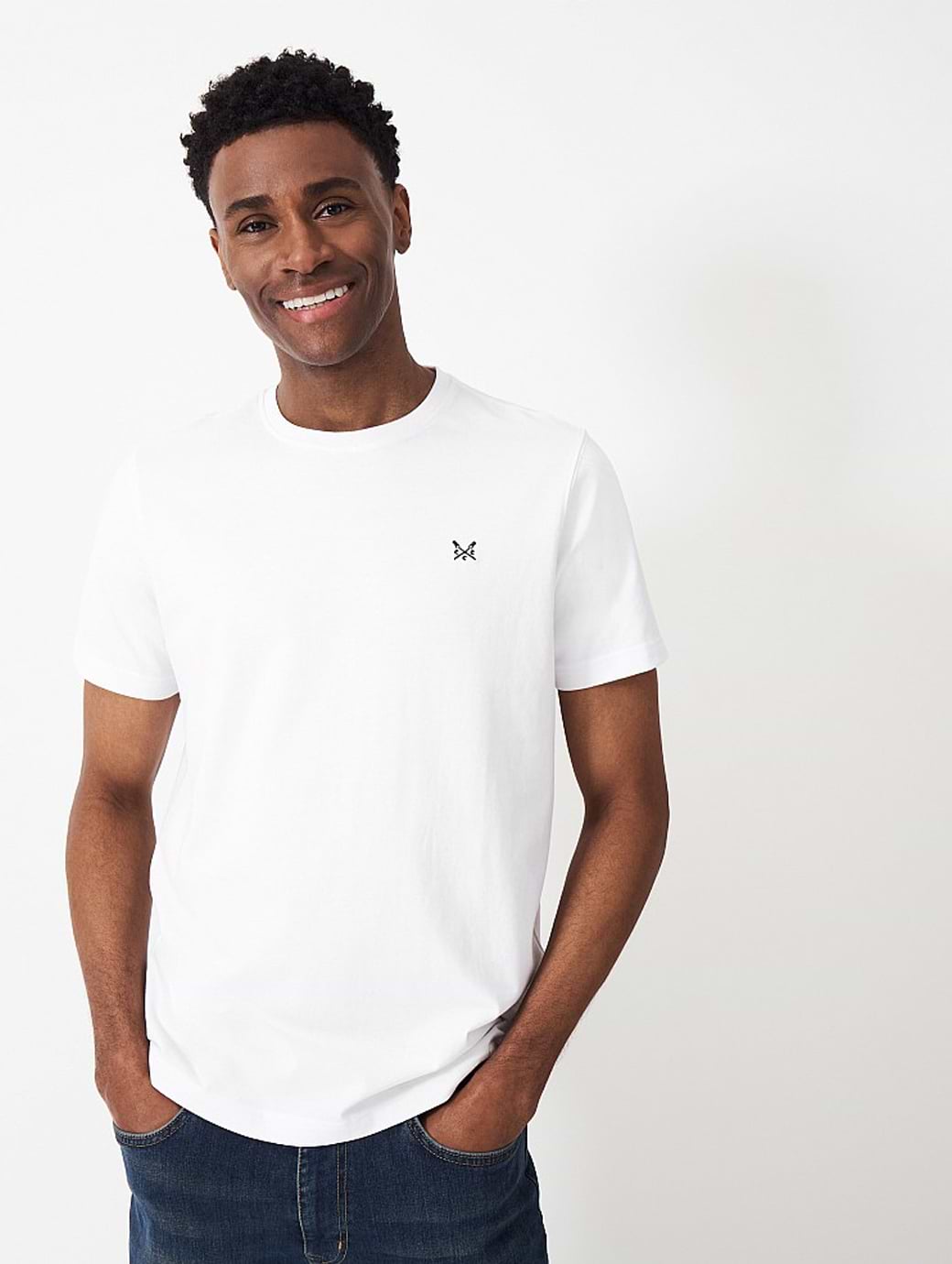 Crew Clothing Men's Crew Classic Tee Heritage White