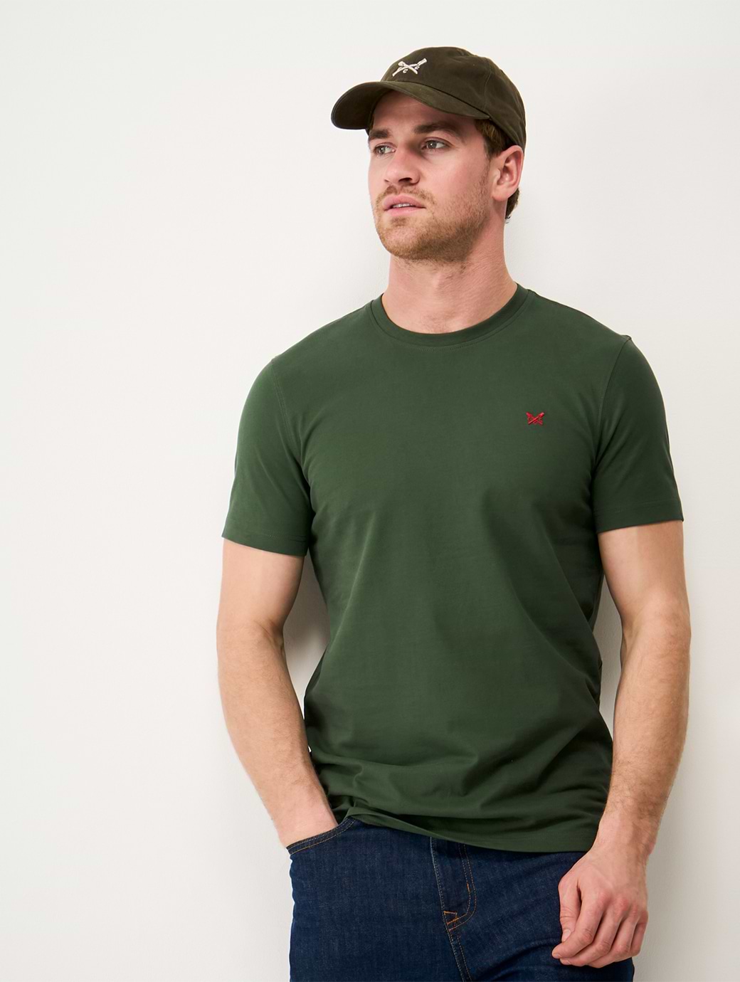 Crew Clothing Men's Crew Classic Tee Black Forest