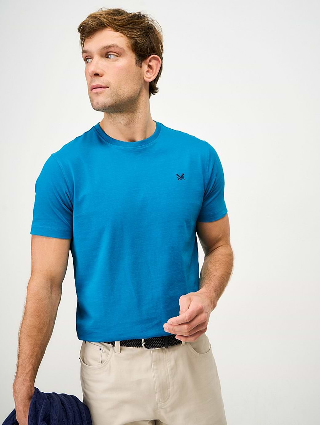 Crew Clothing Men's Crew Classic Tee Petrol Blue