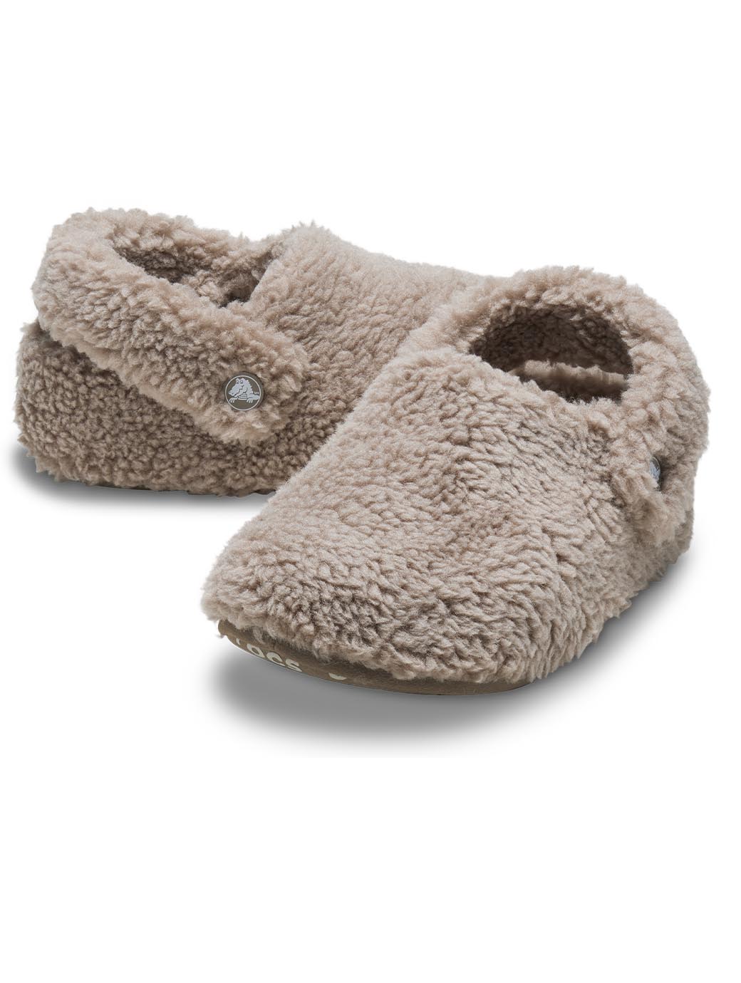 Crocs Kids' Classic Cozzzy Slipper Mushroom