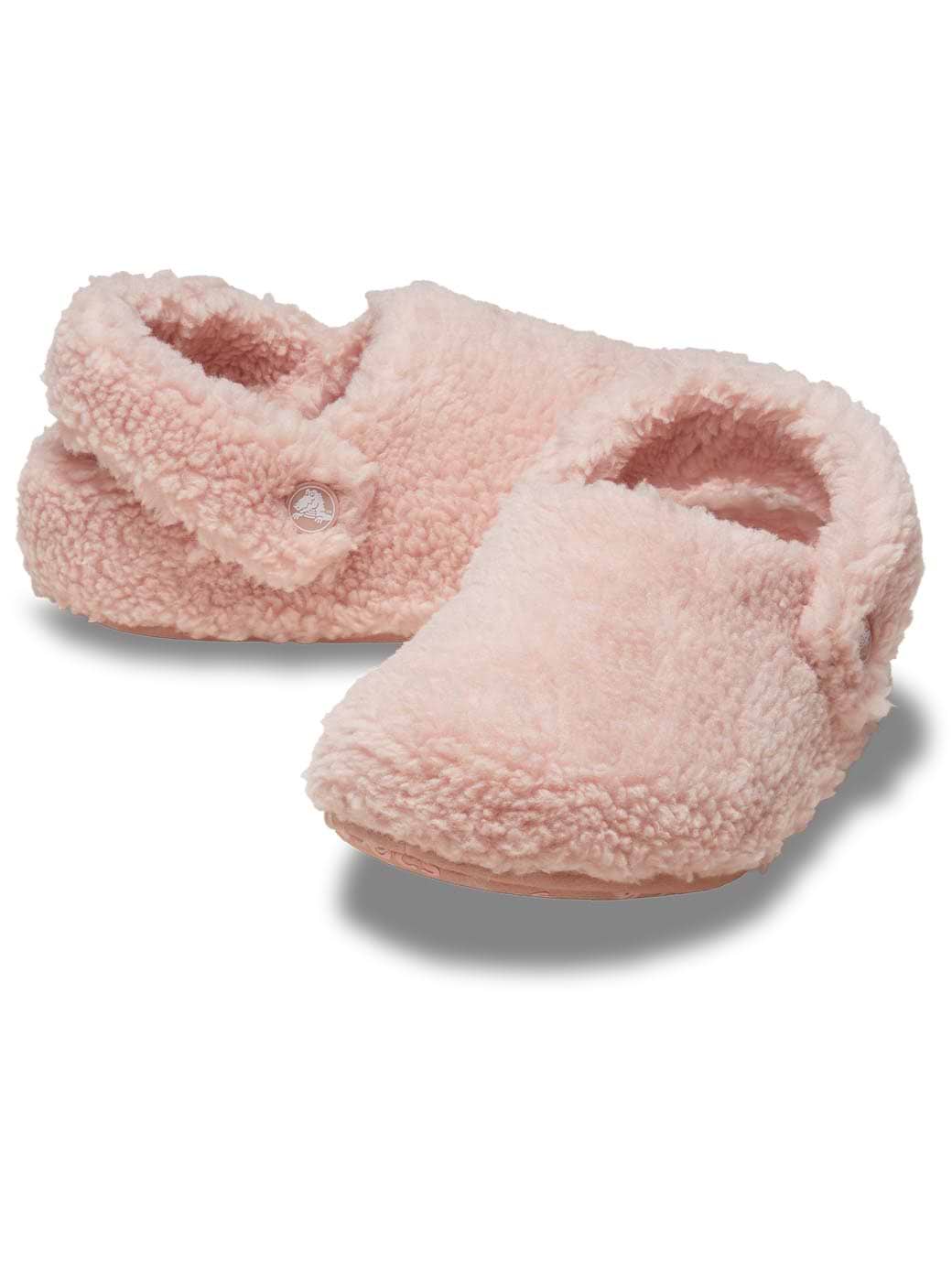 Crocs Kids' Classic Cozzzy Slipper Pink Clay