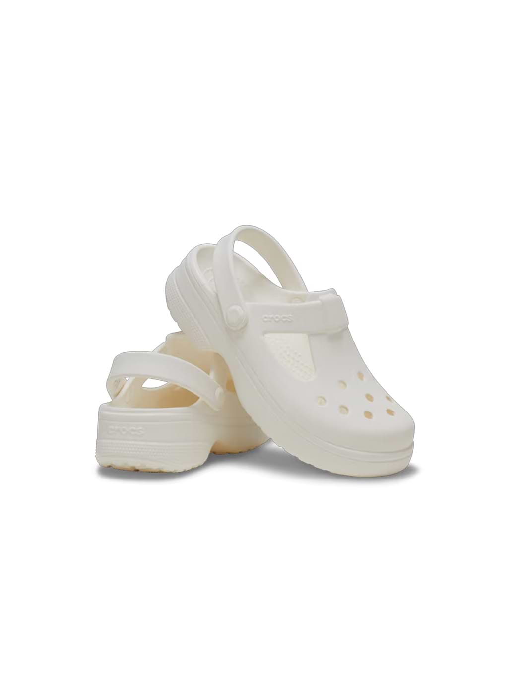Crocs Toddler Classic Mary Jane Clog Chalk