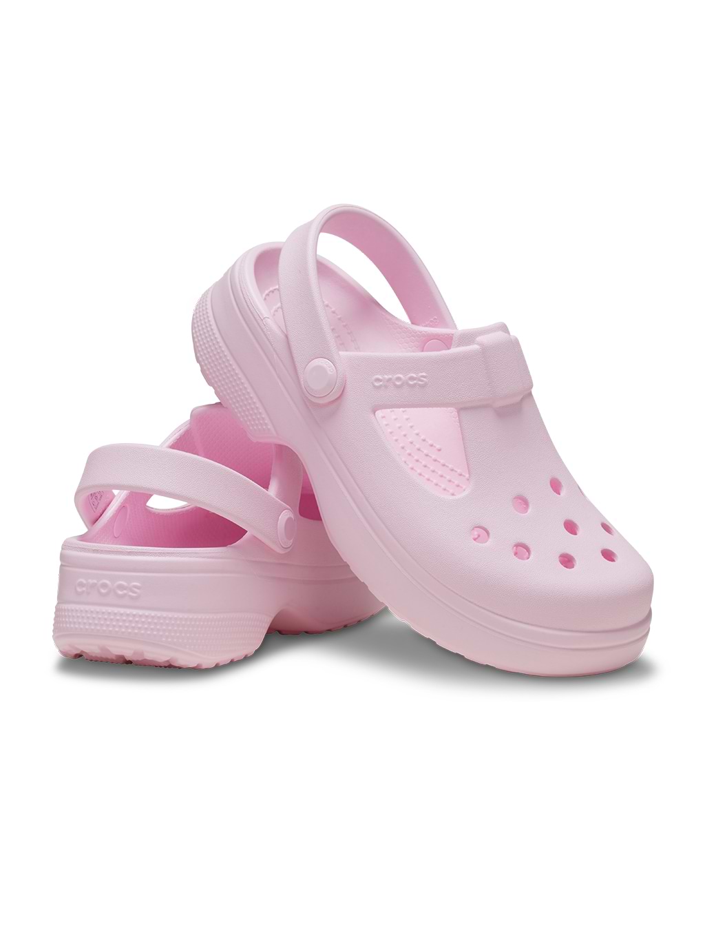 Crocs Toddler Classic Mary Jane Clog Pink Milk