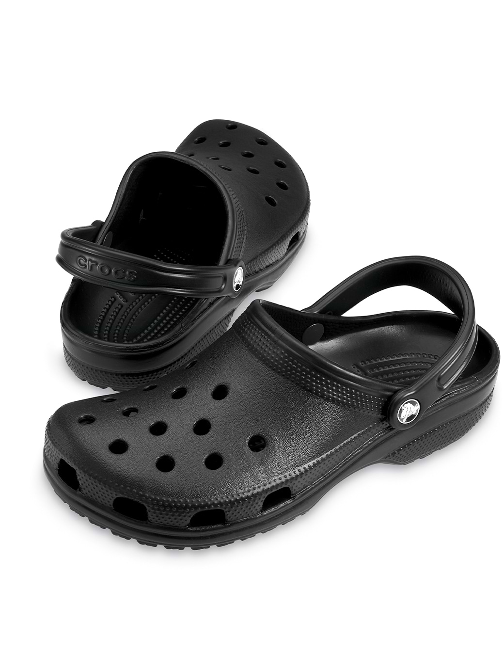 Crocs Unisex Classic Clogs Black