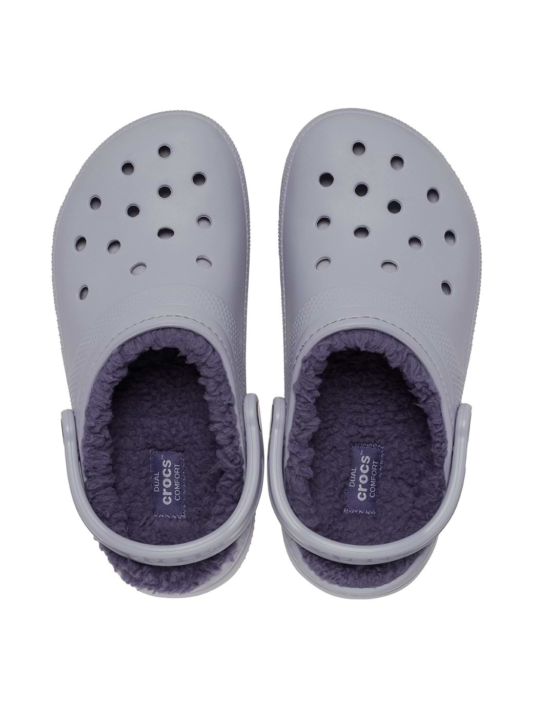 Crocs Unisex Classic Lined Clog Mauve Mist
