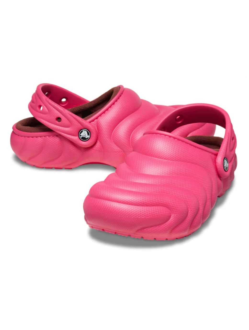 Crocs Women's Classic Lined Overpuff Clog Dragon Fruit