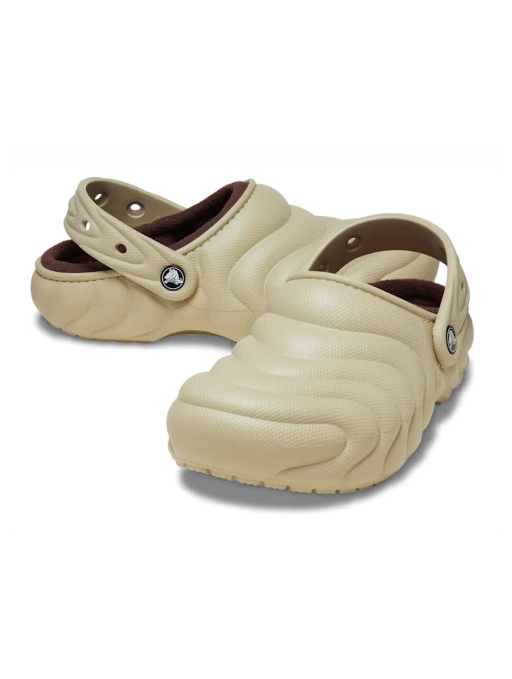 Crocs Women's Classic Lined Overpuff Clog Moth