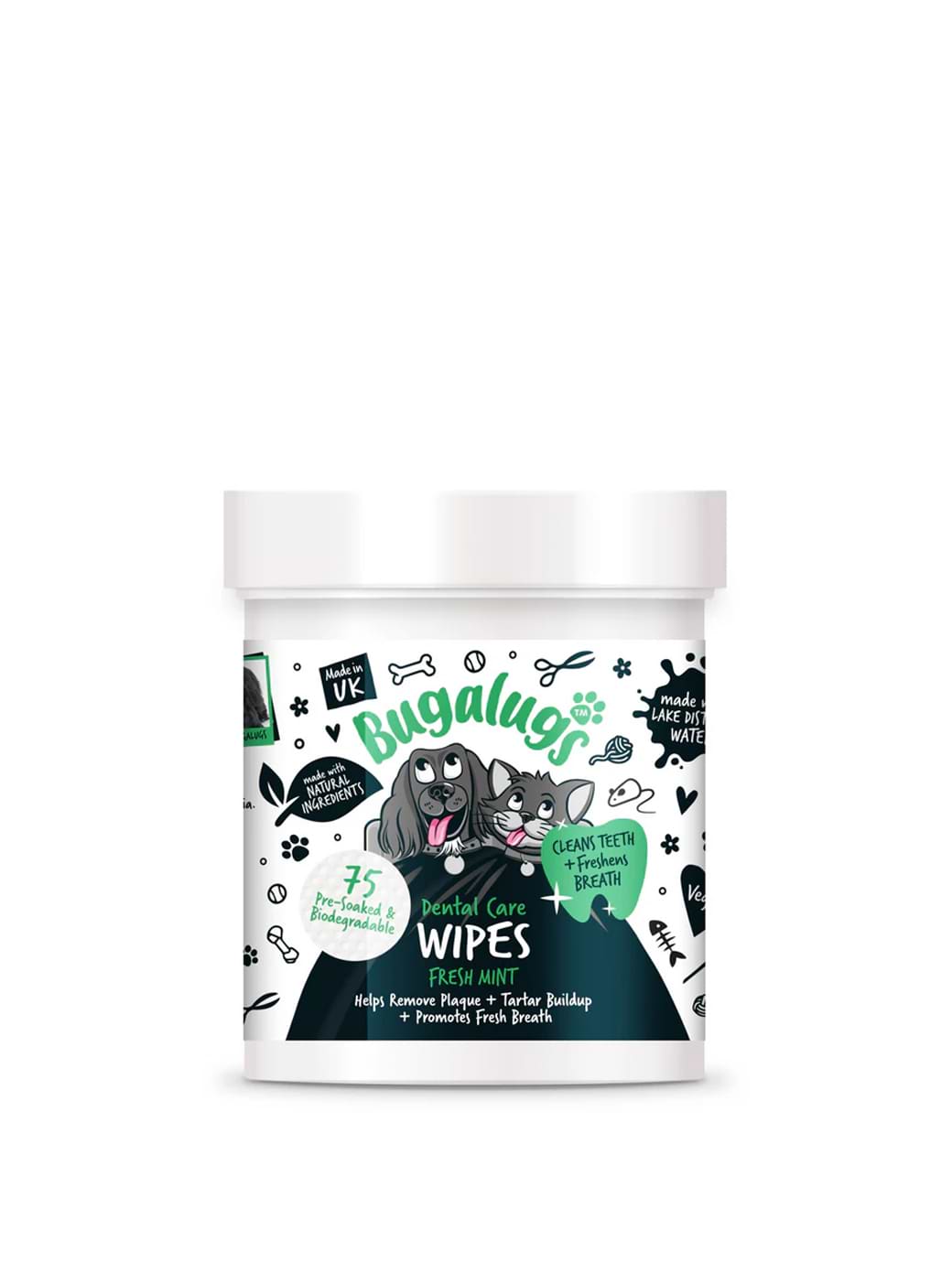 Bugalugs Dental Wipes