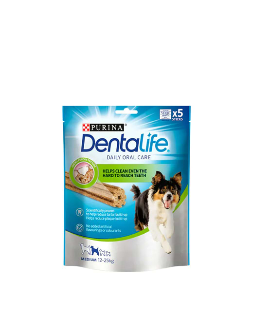 Dentalife Medium Dog Treat Dental Chews 5pk