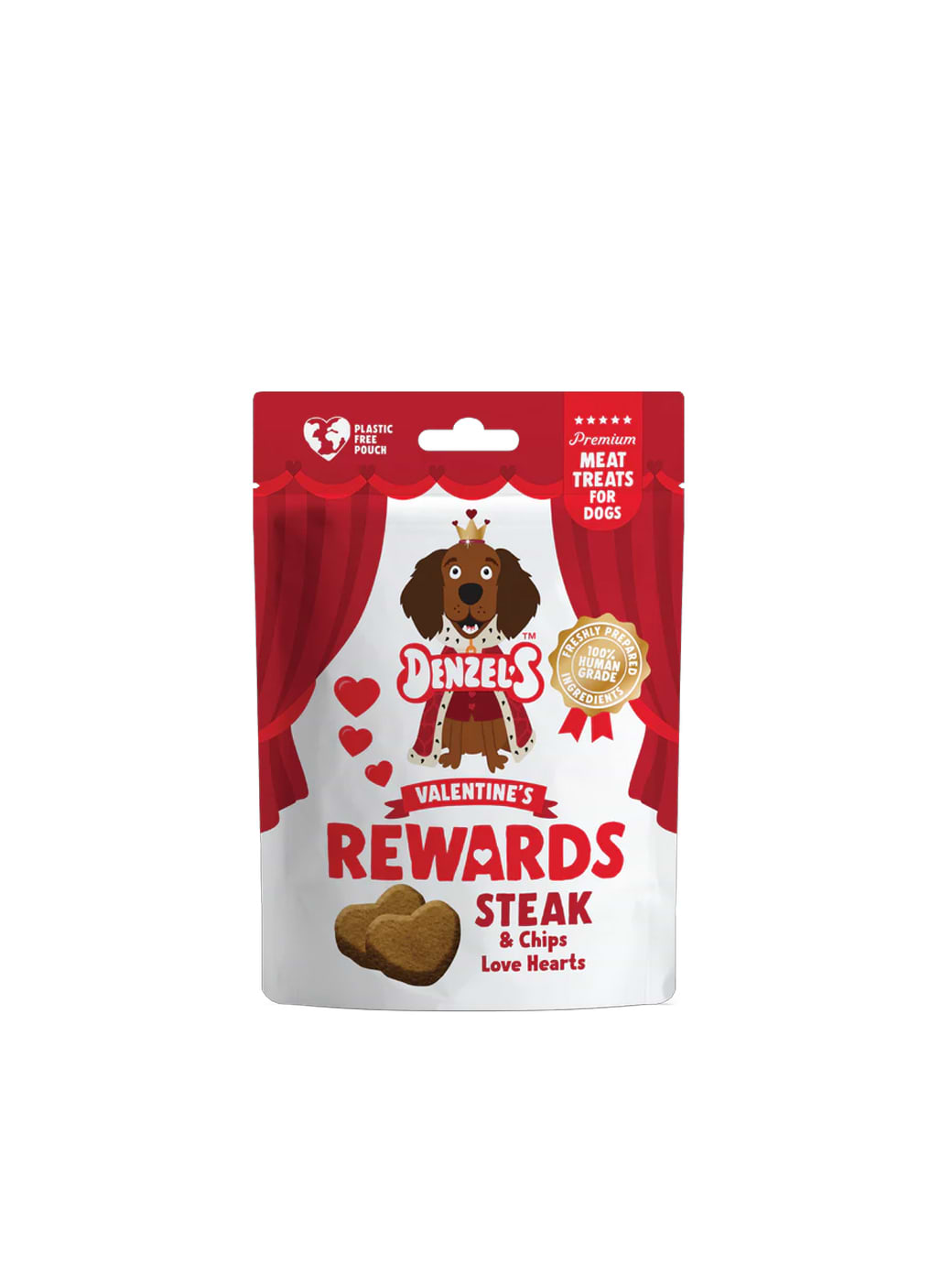 Denzel's Valenties Rewards Steak & Chips